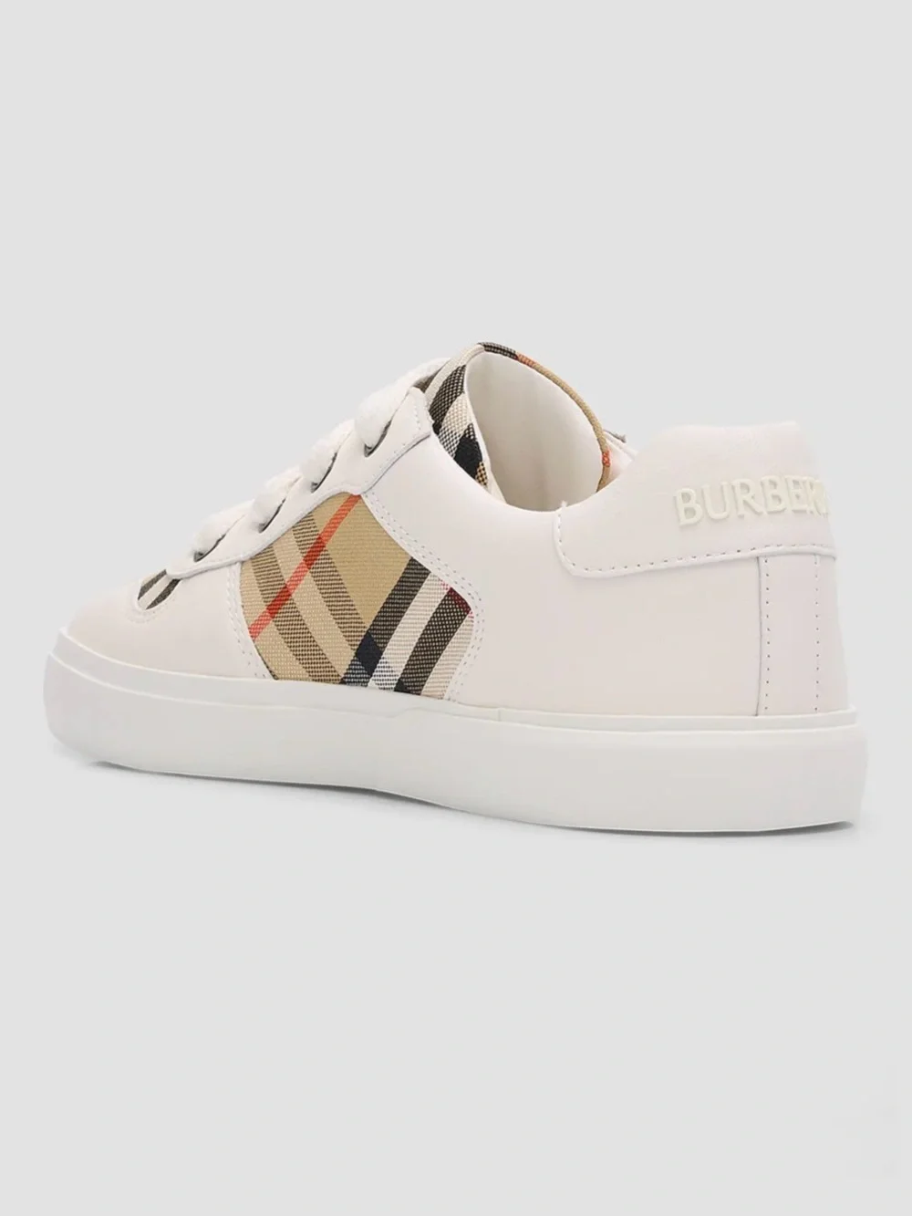 Burberry Noah Lace up check sneakers